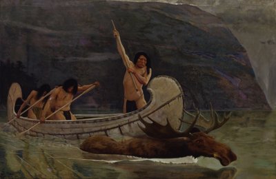 The Moose Chase by George Forest de Brush